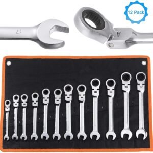 Custom Industrial Inch Double-Ended CR-V Combination Wrench Set Metric Torque Wrench Set Hand Tools Ratchet Wrench